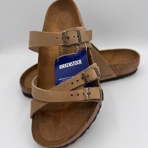 Birkenstock New w/ Box Franca Tobacco Brown Size 39 US Ladies 8 Regular Fit